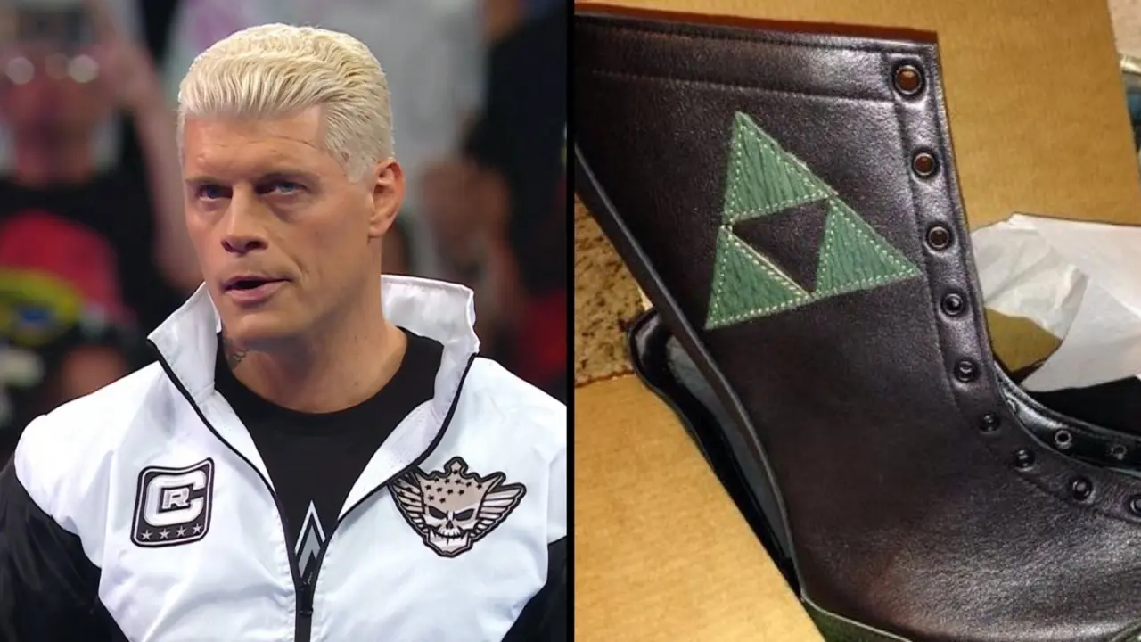 WWE Star Cody Rhodes Gets Cease and Desist Over Zelda-Themed Wrestling Boots