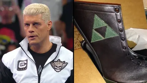 WWE Star Cody Rhodes Gets Cease and Desist Over Zelda-Themed Wrestling Boots