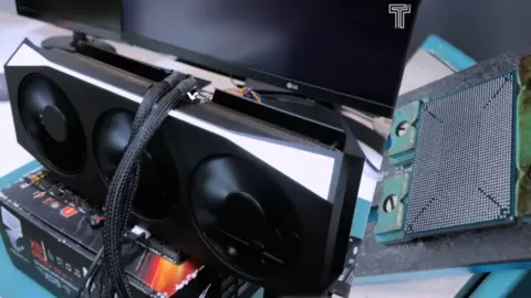 XFX Radeon RX 9070 XT Repair: Heavy Cooler Causes Solder Joint Failure