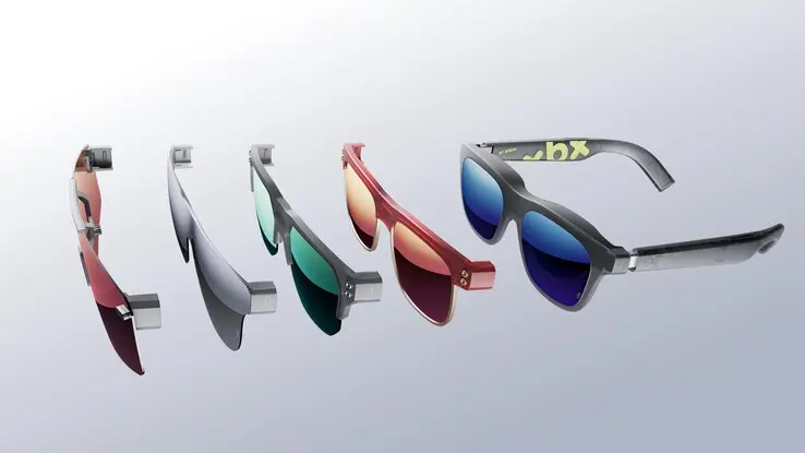 Xreal xbx a01+ AR glasses side profile