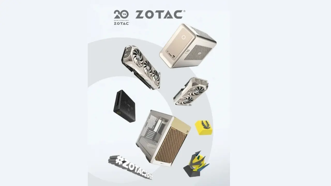 ZOTAC Celebrates 20 Years With Custom GeForce RTX 50 Series Giveaway
