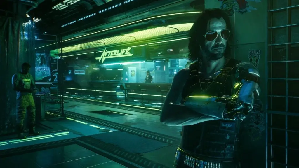 Johnny Silverhand from Cyberpunk 2077