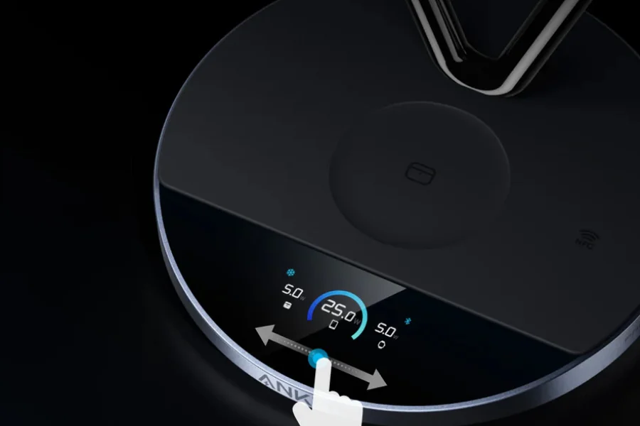 Anker Prime 3-in-1 Magnetic Wireless Charger with touchscreen