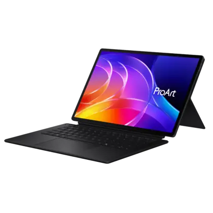Asus ROG Zephyrus Duo laptop with dual screens