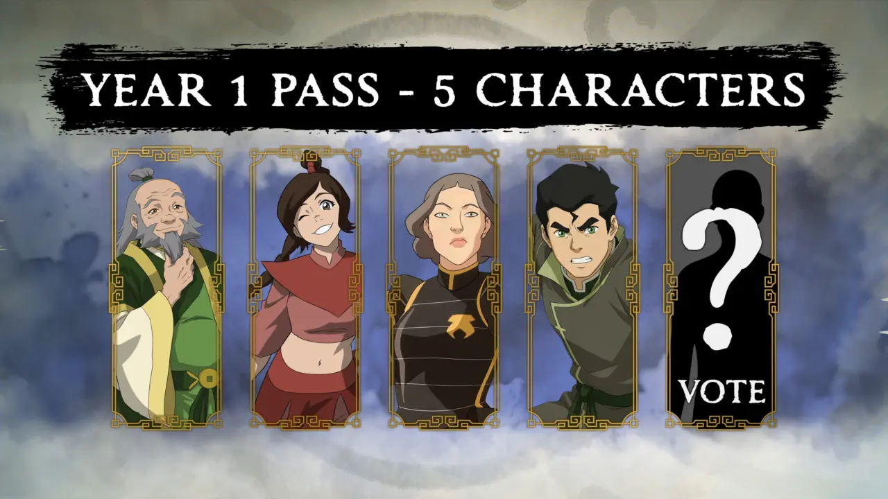 Avatar Legends: The Fighting Game Year 1 Pass Characters Announced