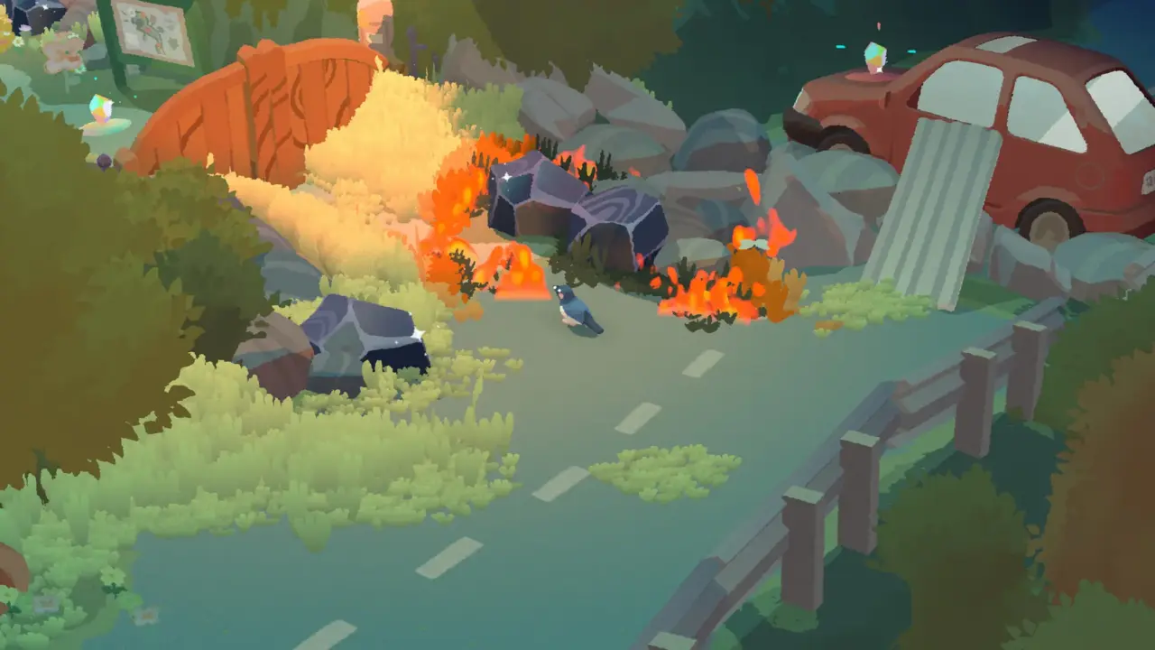 Bad Magpie Demo Gameplay: Injured Magpie Helps Fallen Star in Sandbox World