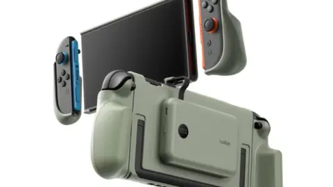 Belkin Charging Grip for Nintendo Switch 2 Launches with Optional Power Bank
