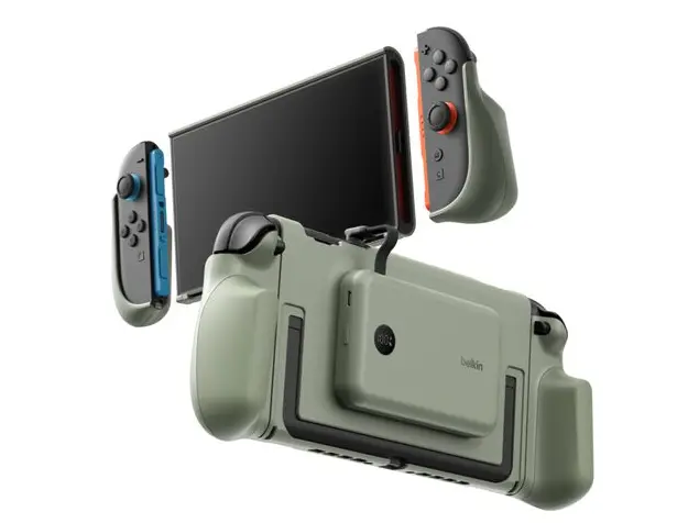 Belkin Charging Grip for Nintendo Switch 2 Launches with Optional Power Bank