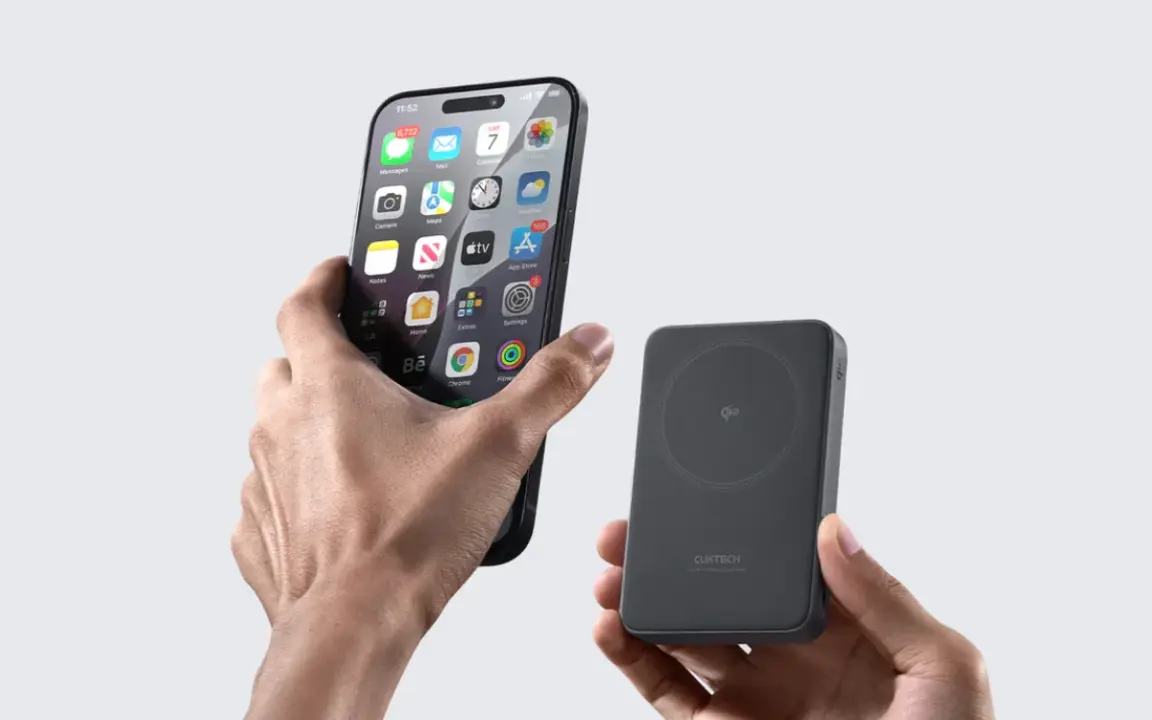 Cuktech CP13 Magnetic Power Bank Launches With 15W Qi2 Wireless Charging