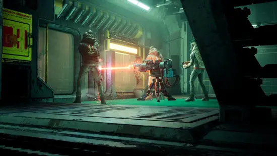 Enginefall gameplay screenshot showing train raiding mechanics
