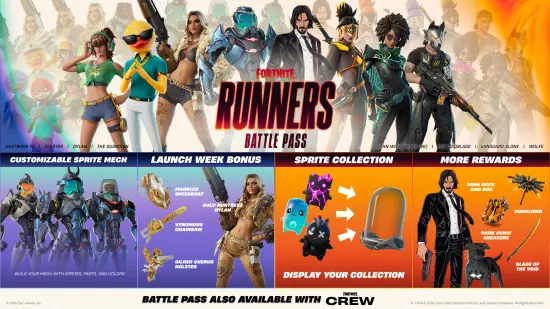 Fortnite Chapter 7 Season 3 promotional artwork featuring the Battle Pass reveal