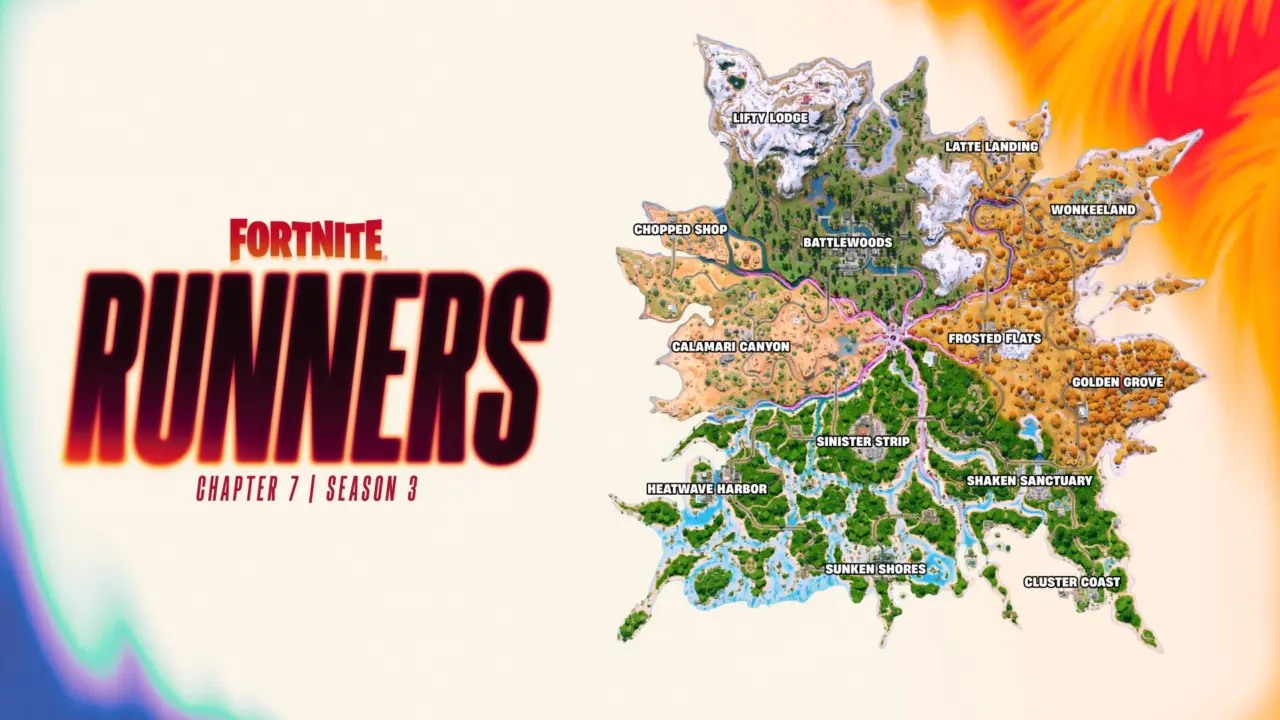 Fortnite Chapter 7 Season 3 Update Brings Shattered Coast Map