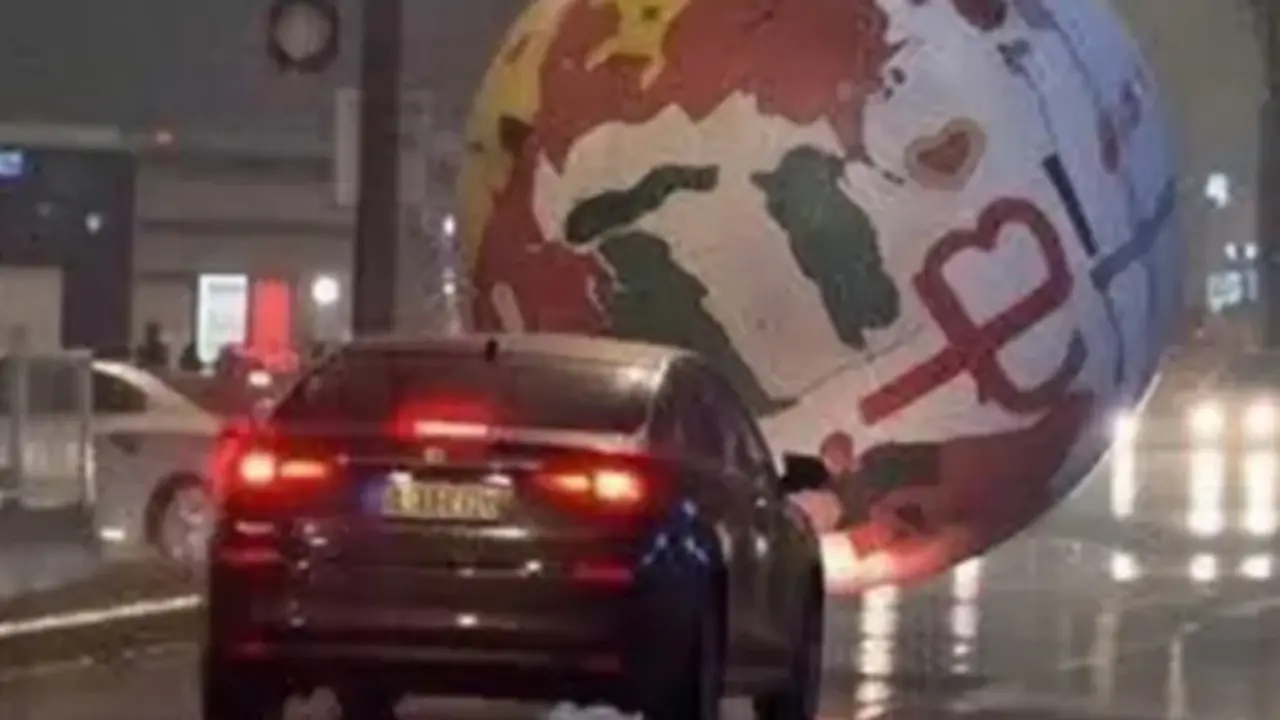 Giant Runaway World Cup Ball Sparks Real-Life Rocket League Comparisons