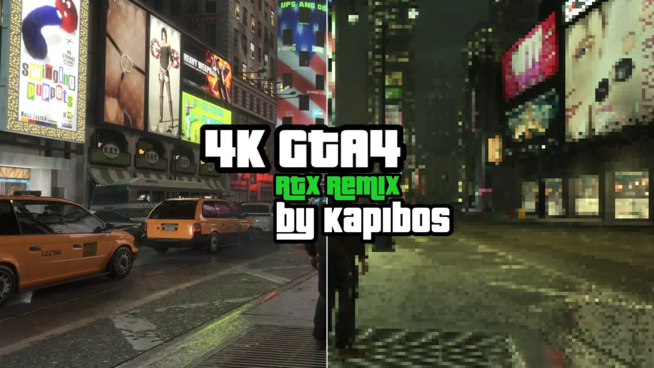 GTA 4 RTX Remix Gets 4K High-Poly Models in Latest Update