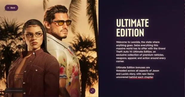 GTA 6 concept art showing the Leonida setting