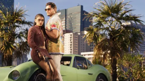 GTA 6 concept art showing the Leonida setting