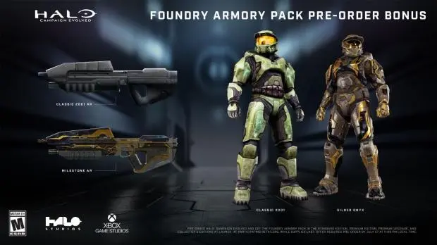 Halo Campaign Evolved gameplay showing new weapons and environments