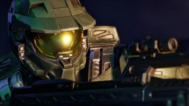 Halo Campaign Evolved promotional artwork featuring Master Chief