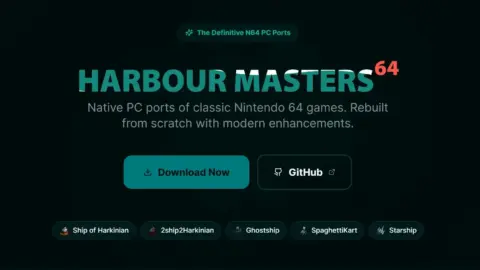 Harbour Masters logo representing GameCube PC port support