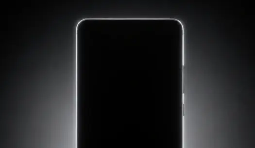 Hisense A10 teaser image showing slim design