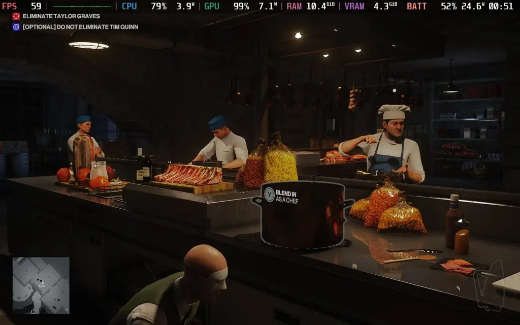 HITMAN: World of Assassination gameplay on Steam Deck