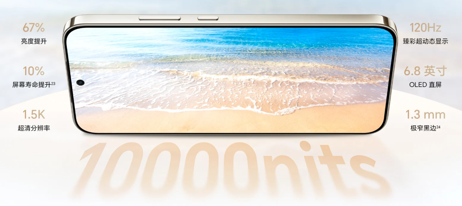 Honor X80 Pro Max smartphone front view