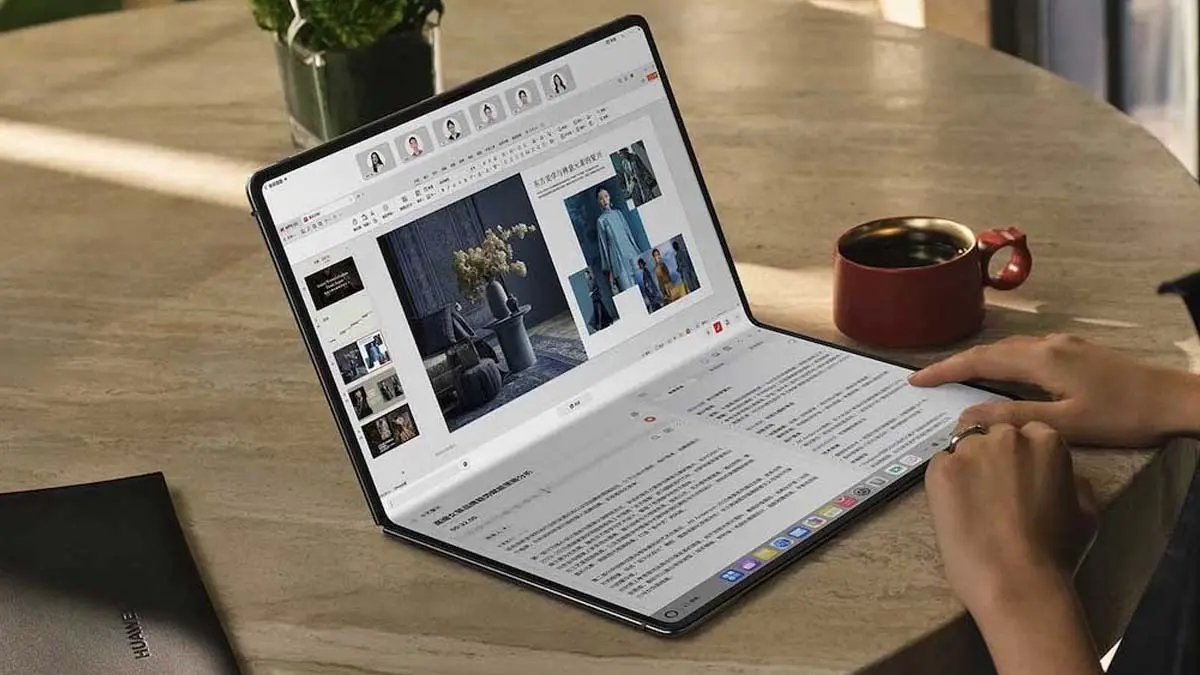 Huawei HarmonyOS desktop computer concept