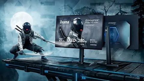 iiyama G-Master GOB2701QSC-B1 Titan Falcon OLED gaming monitor