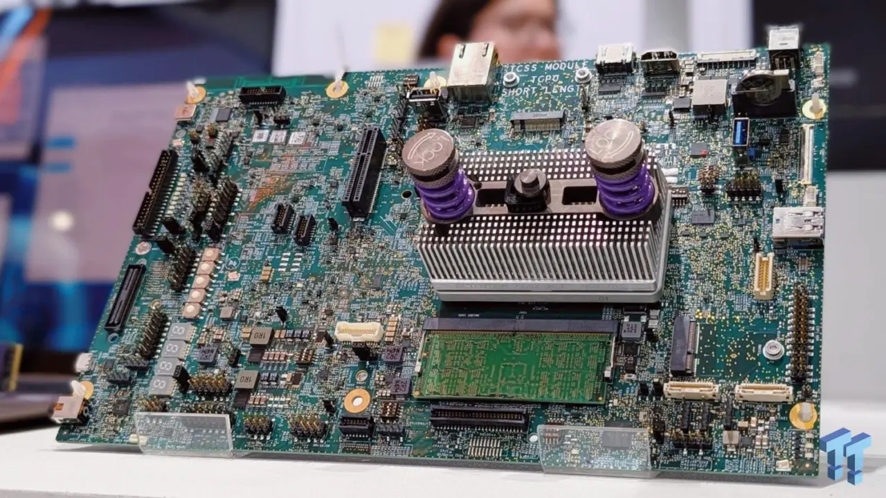 Intel Core 360 Engineering Board Spotted at Computex 2026