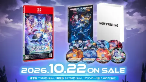 Inti Creates Azure Striker Gunvolt Trilogy Enhanced – Nintendo Switch 2 Edition
