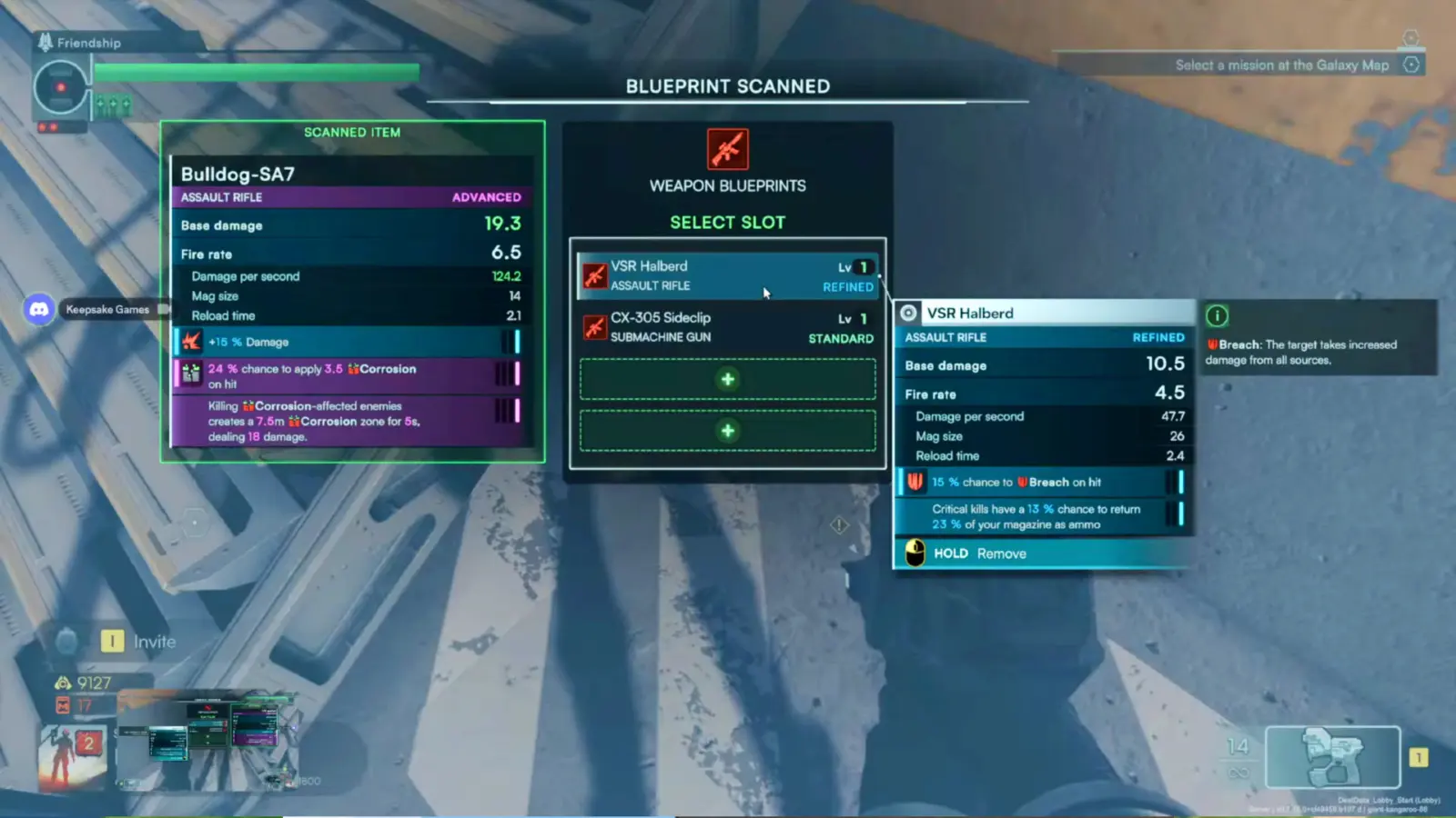Jump Space summer update Hammerhead ship