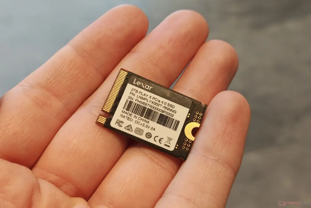 Lexar Introduces Compact 30x20 mm mSSD for Handhelds