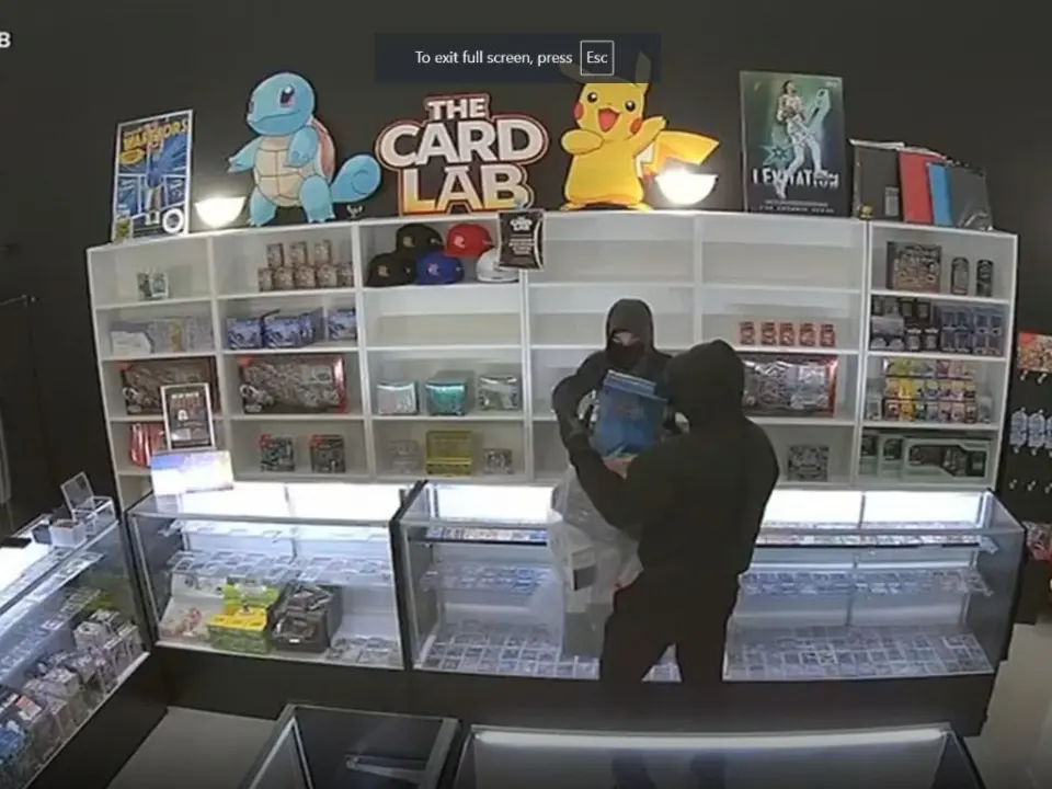 Masked Thieves Steal $15,000 in Pokemon Cards in 40-Second California Raid