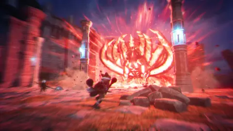 Monster Fantasy gameplay screenshot showing character and environment