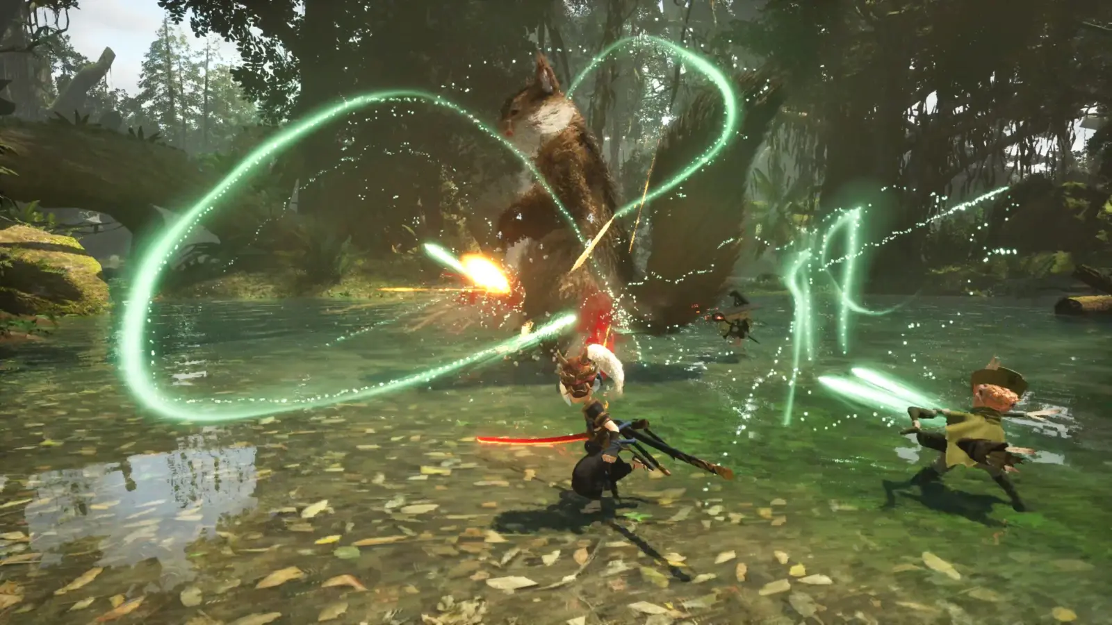 Monster Fantasy gameplay screenshot showing character and environment