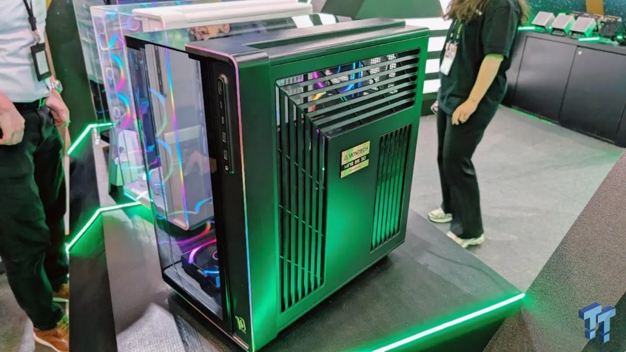 Montech King 95 3D PC Case Features Three-Sided Panoramic Glass Design
