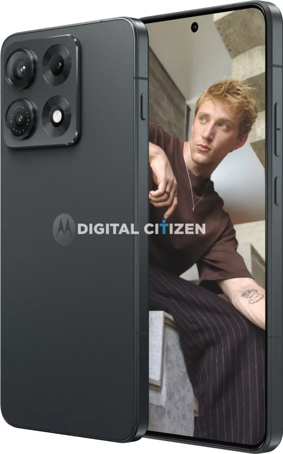 Leaked render of the Motorola Edge 70 Max showing its flat frame design