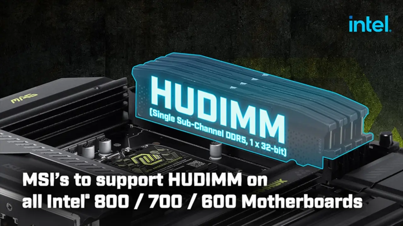 MSI HUDIMM DDR5 Memory