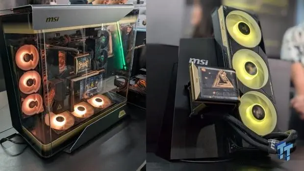 MSI MEG Coreliquid E15 360 AIO cooler