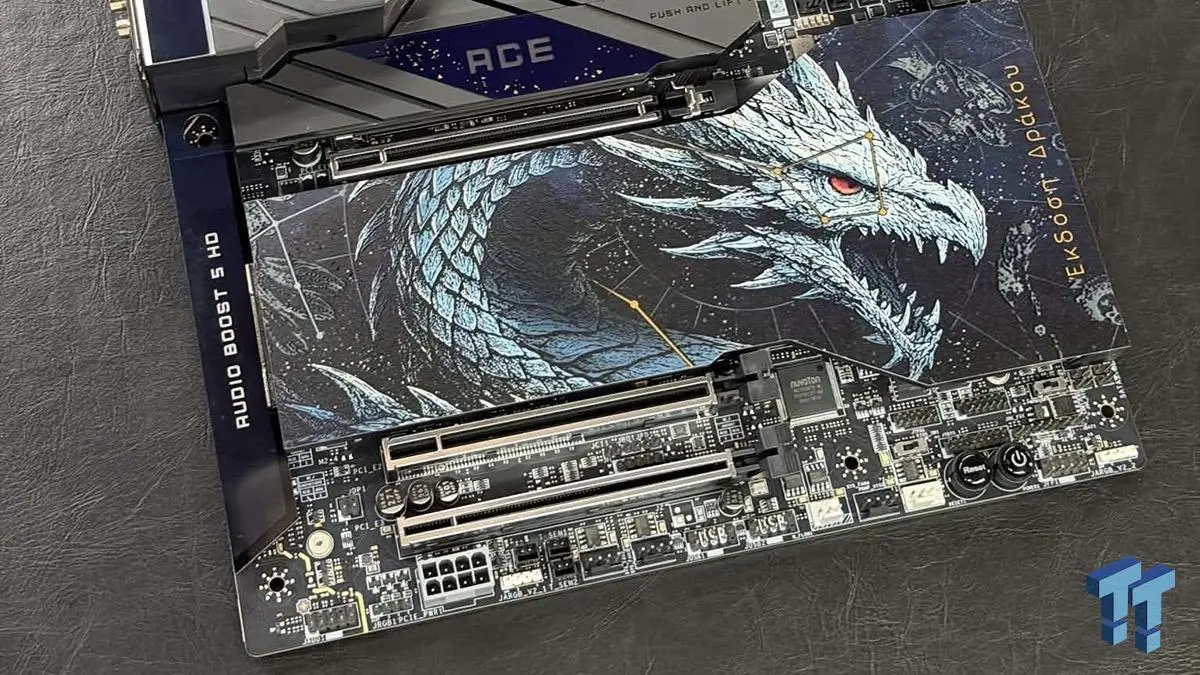 MSI MEG Z890 Ace Draco Epic Motherboard Celebrates 40th Anniversary with Dragon Design