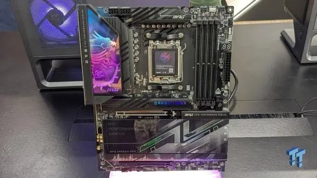 MSI MPG B850 Carbon Max WiFi motherboard