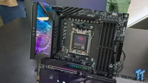 MSI MPG B850 Carbon Max WiFi motherboard