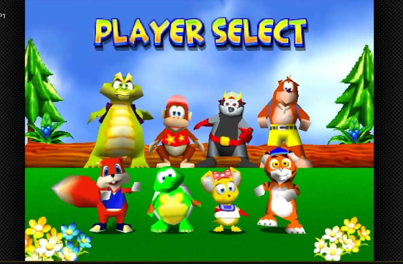Nintendo 64 console and controller