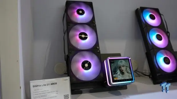 Ocypus AIO coolers at Computex 2026