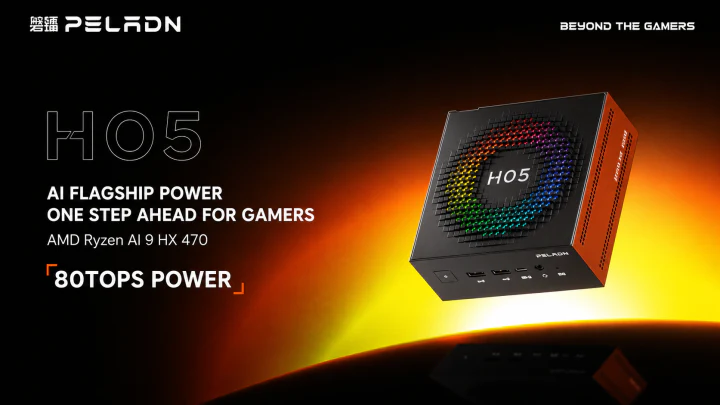 Peladn HO5 mini PC with OCuLink port