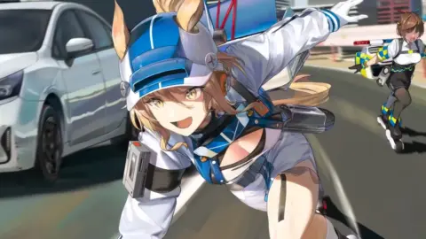 Project GT Racing Game Uses Anime Girl Collection Mechanics
