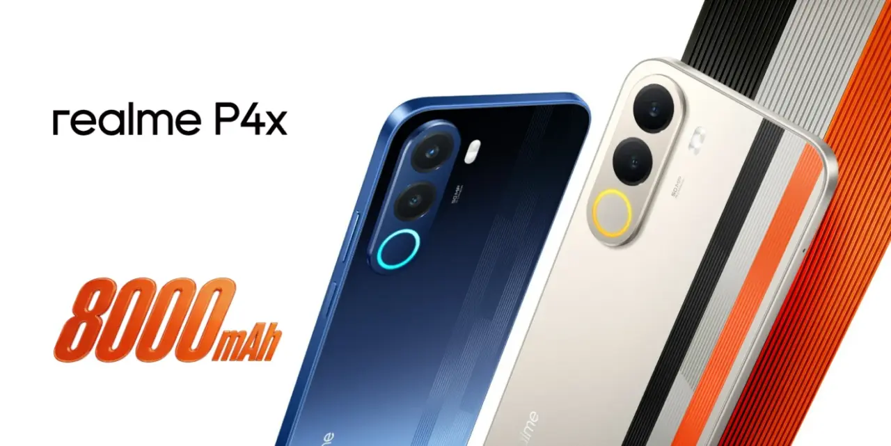 Realme P4x 4G variant adds 8,000mAh battery for longer gaming