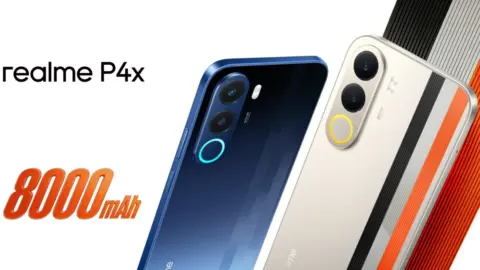 Realme P4x 4G variant adds 8,000mAh battery for longer gaming