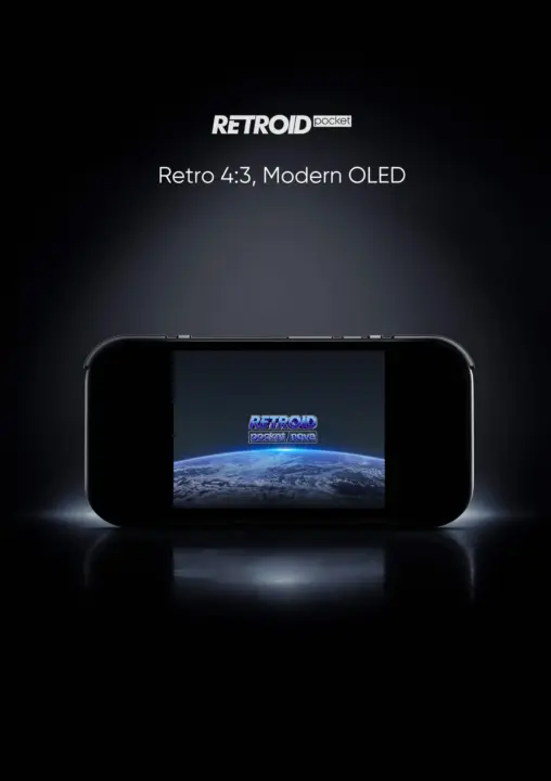 Retroid Pocket Nova Teased as 4:3 OLED Retro Handheld