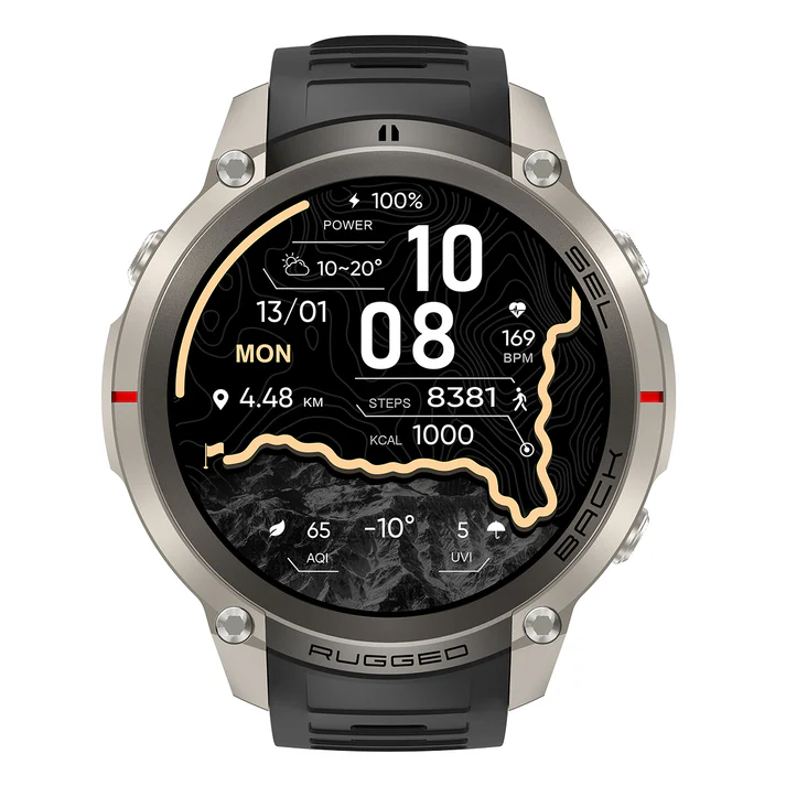 Rollme Hero D5 Smartwatch Launches with Dual-Band GPS and Offline Maps